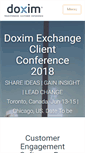 Mobile Screenshot of doxim.com